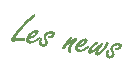 Les dernières nouvelles du site